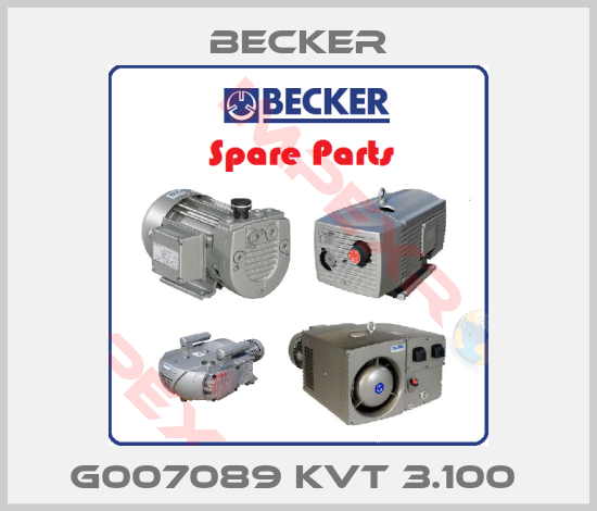 Becker-G007089 KVT 3.100 