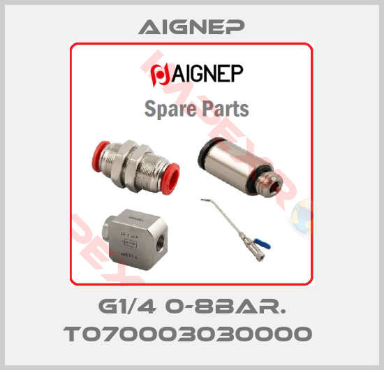 Aignep-G1/4 0-8bar. T070003030000 