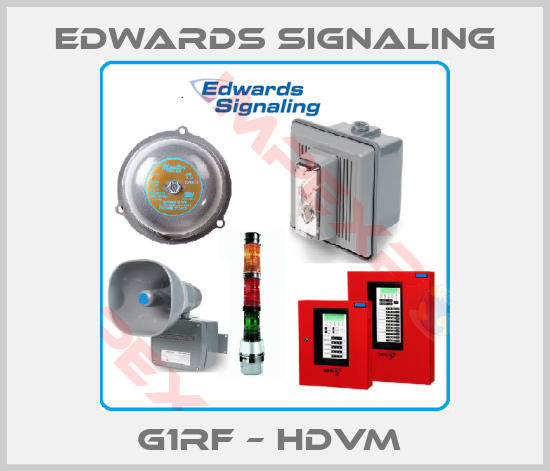 Edwards Signaling-G1RF – HDVM 