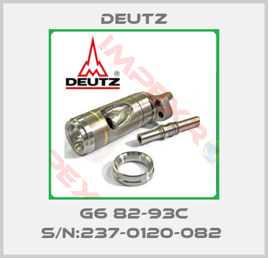 Deutz-G6 82-93C S/N:237-0120-082 