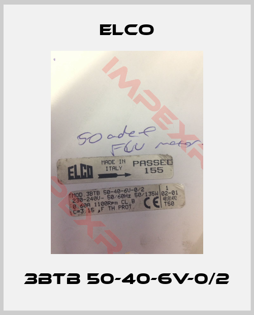 Elco-3BTB 50-40-6V-0/2