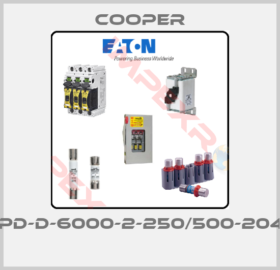 Cooper-10QNPD-D-6000-2-250/500-2040-1-3 