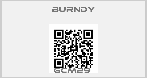 Burndy-GCM29 