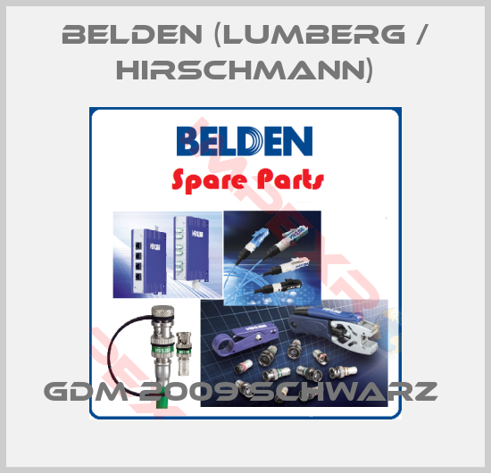 Belden (Lumberg / Hirschmann)-GDM 2009 SCHWARZ 