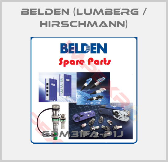 Belden (Lumberg / Hirschmann)-GDM31FA-P1J 