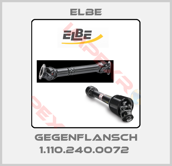 Elbe-GEGENFLANSCH 1.110.240.0072 