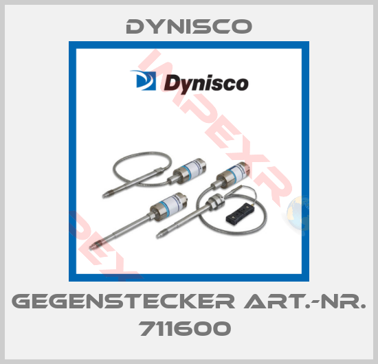 Dynisco-GEGENSTECKER ART.-NR. 711600 