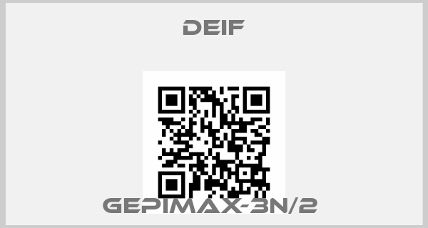 Deif-GEPIMAX-3N/2 