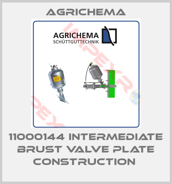 Agrichema-11000144 INTERMEDIATE BRUST VALVE PLATE CONSTRUCTION 