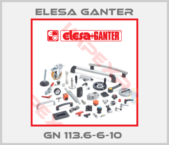 Elesa Ganter-GN 113.6-6-10 