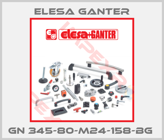 Elesa Ganter-GN 345-80-M24-158-BG 