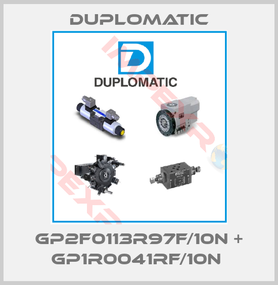 Duplomatic-GP2F0113R97F/10N + GP1R0041RF/10N 