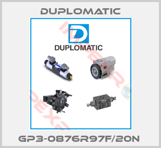 Duplomatic-GP3-0876R97F/20N 