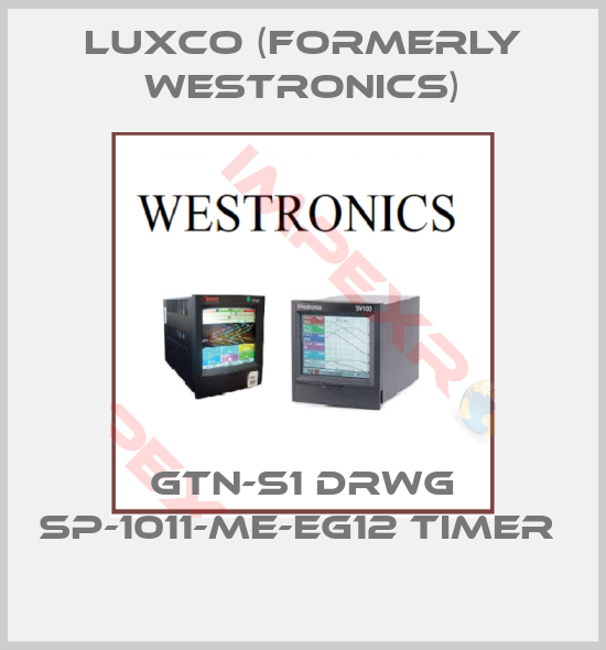 Luxco (formerly Westronics)-GTN-S1 DRWG SP-1011-ME-EG12 TIMER 