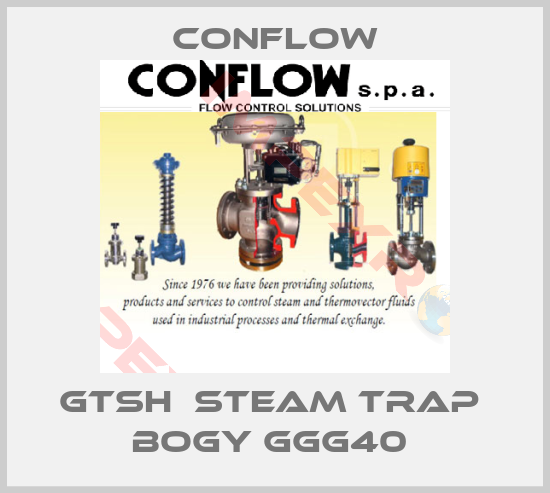 CONFLOW-GTSH  STEAM TRAP  BOGY GGG40 