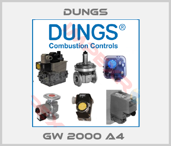 Dungs-GW 2000 A4 