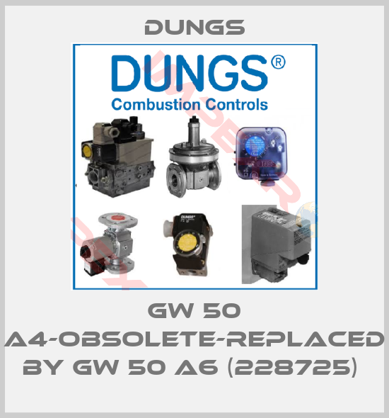 Dungs-GW 50 A4-obsolete-replaced by GW 50 A6 (228725) 