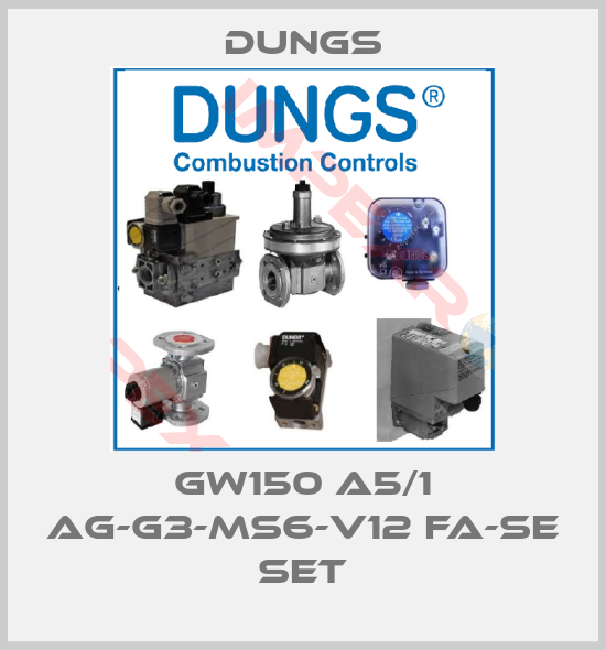 Dungs-GW150 A5/1 AG-G3-MS6-V12 FA-SE SET