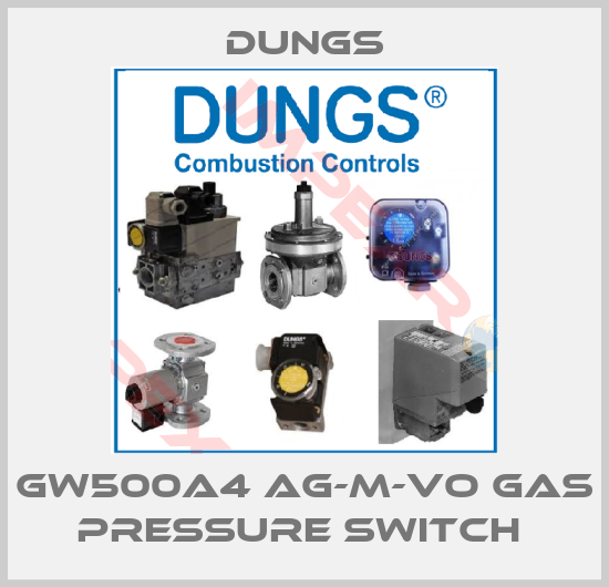 Dungs-GW500A4 AG-M-VO GAS PRESSURE SWITCH 