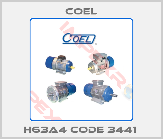 Coel-H63A4 CODE 3441 
