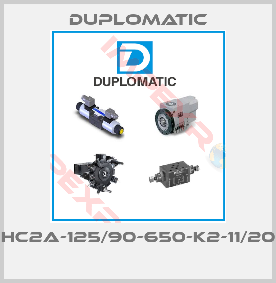 Duplomatic-HC2A-125/90-650-K2-11/20 