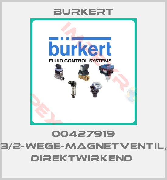 Burkert-00427919 3/2-WEGE-MAGNETVENTIL, DIREKTWIRKEND 