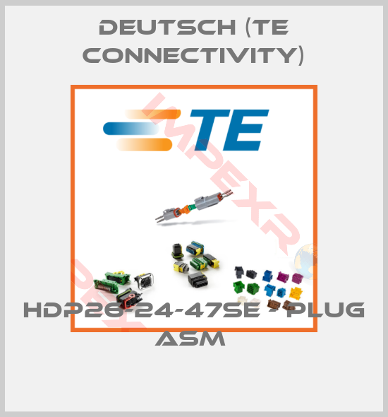 Deutsch (TE Connectivity)-HDP26-24-47SE - PLUG ASM 