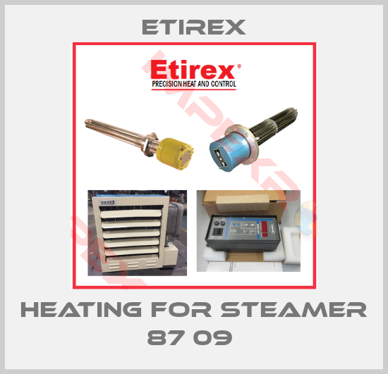 Etirex-HEATING FOR STEAMER 87 09 
