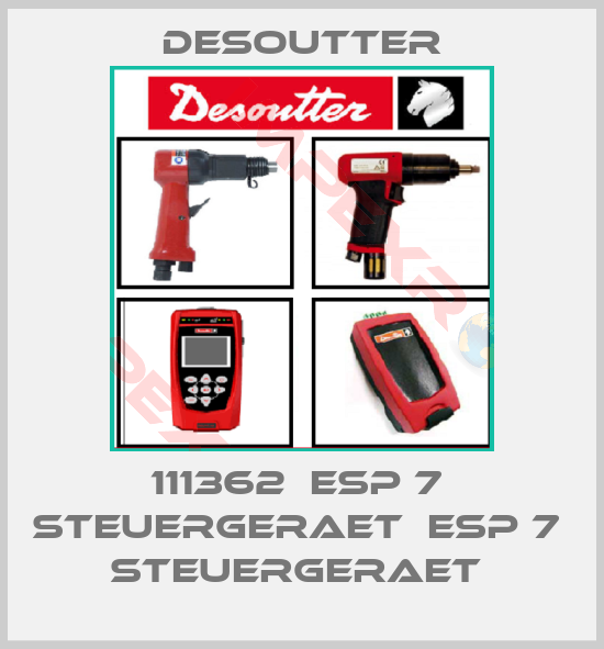 Desoutter-111362  ESP 7  STEUERGERAET  ESP 7  STEUERGERAET 