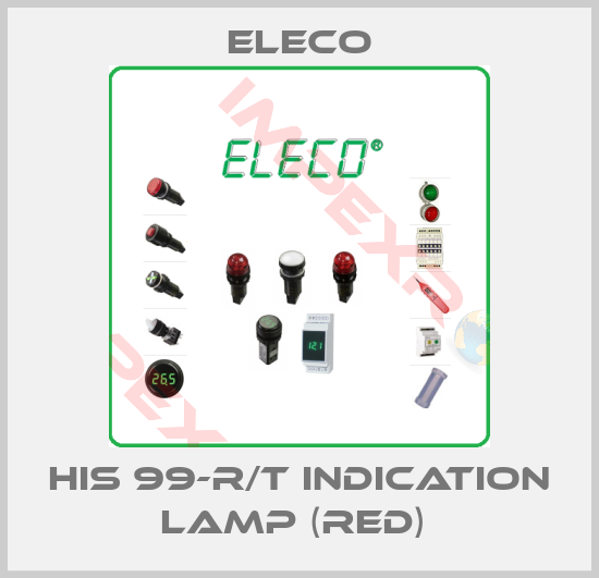 Eleco-HIS 99-R/T INDICATION LAMP (RED) 