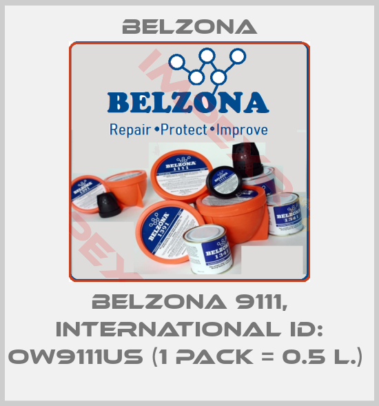 Belzona-Belzona 9111, International ID: OW9111US (1 Pack = 0.5 l.) 