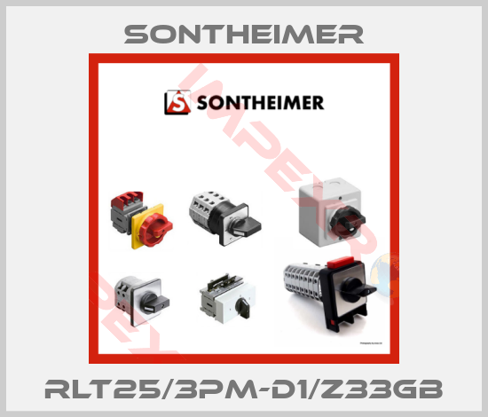 Sontheimer-RLT25/3PM-D1/Z33GB
