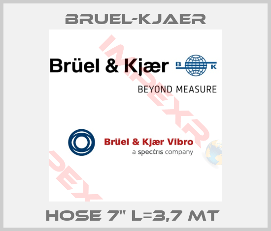 Bruel-Kjaer-HOSE 7" L=3,7 MT 