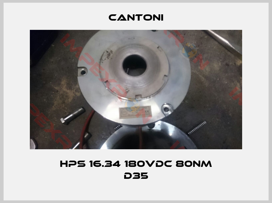 Cantoni-HPS 16.34 180VDC 80Nm d35