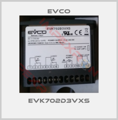 EVCO - Every Control-EVK702D3VXS