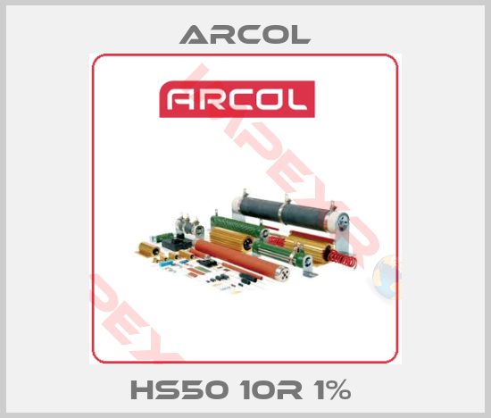 Arcol-HS50 10R 1% 
