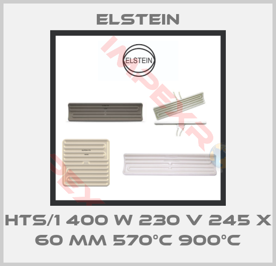 Elstein-HTS/1 400 W 230 V 245 X 60 MM 570°C 900°C