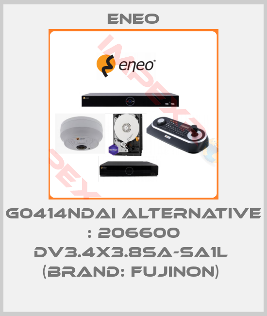 ENEO-G0414NDAI Alternative : 206600 DV3.4x3.8SA-SA1L  (BRAND: Fujinon) 