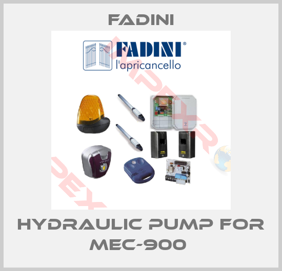 FADINI-HYDRAULIC PUMP FOR MEC-900 