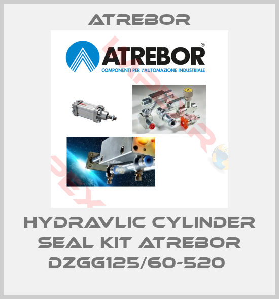 Atrebor-HYDRAVLIC CYLINDER SEAL KIT ATREBOR DZGG125/60-520 