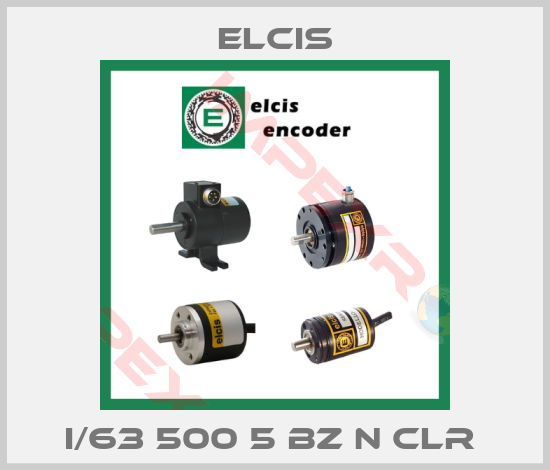 Elcis-I/63 500 5 BZ N CLR 