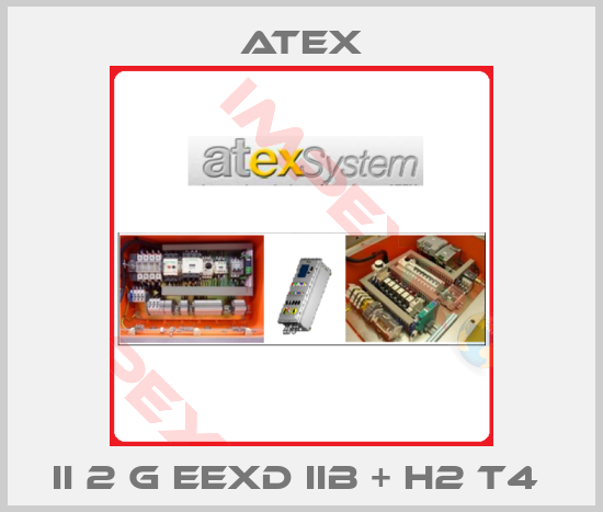 Atex-II 2 G EEXD IIB + H2 T4 