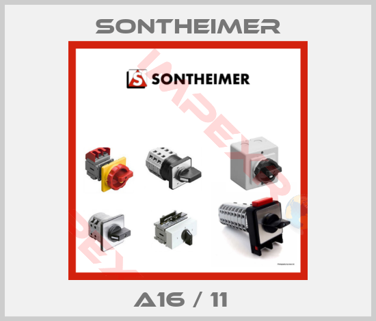Sontheimer-A16 / 11  