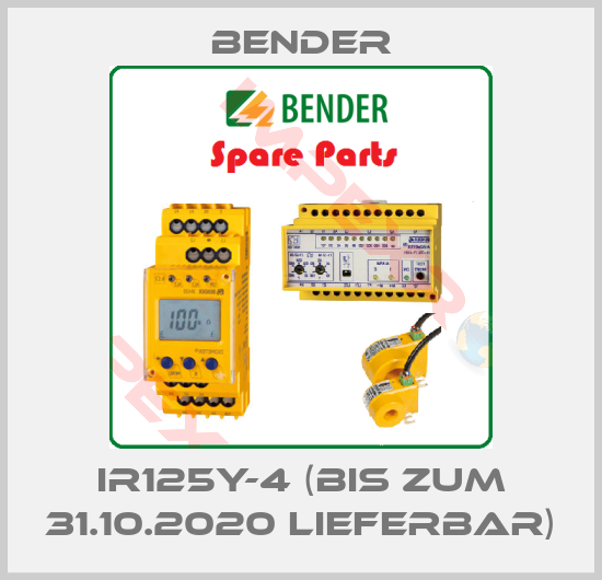 Bender-IR125Y-4 (bis zum 31.10.2020 lieferbar)