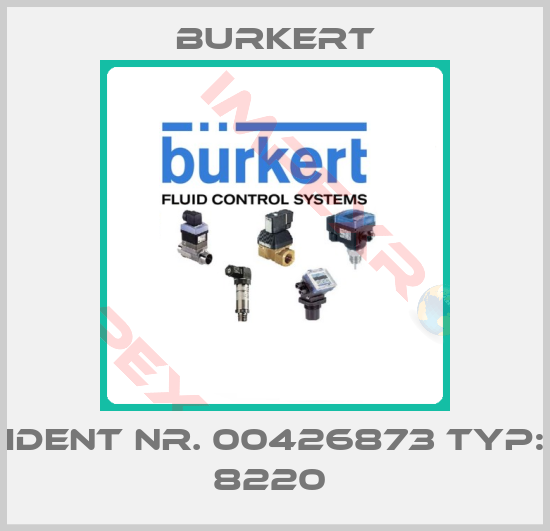 Burkert-Ident Nr. 00426873 Typ: 8220 