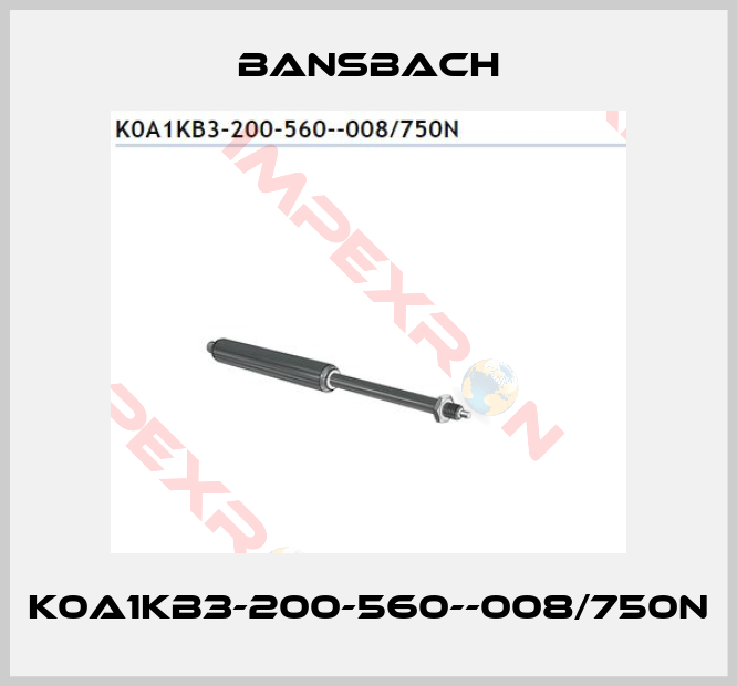 Bansbach-K0A1KB3-200-560--008/750N