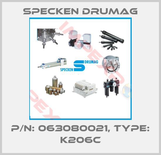 Specken Drumag-P/N: 063080021, Type: K206C