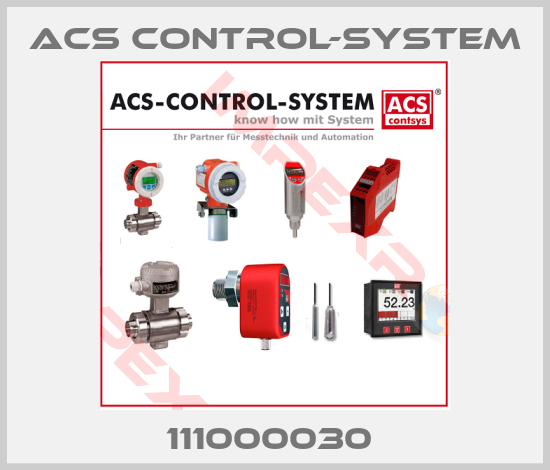 Acs Control-System-111000030 