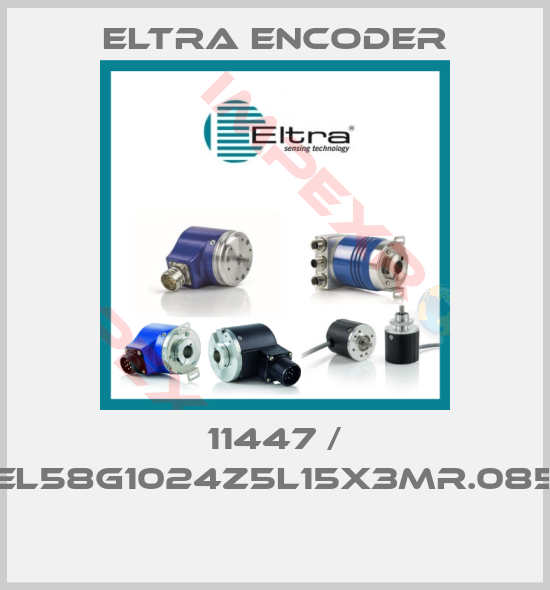 Eltra Encoder-11447 / EL58G1024Z5L15X3MR.085 
