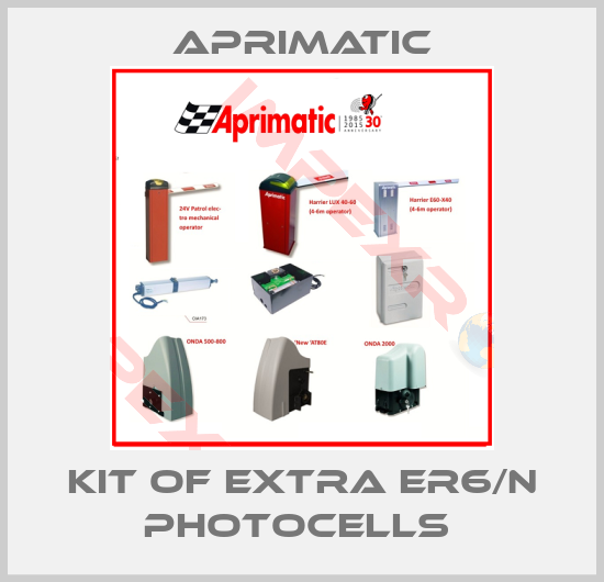 Aprimatic-KIT OF EXTRA ER6/N PHOTOCELLS 